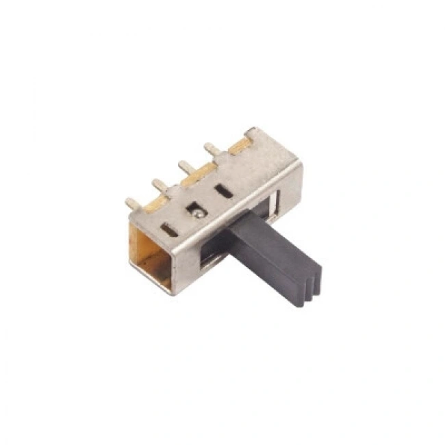 SS13F06C9 3 Konumlu Sürgülü Slide Switch 4 Pin