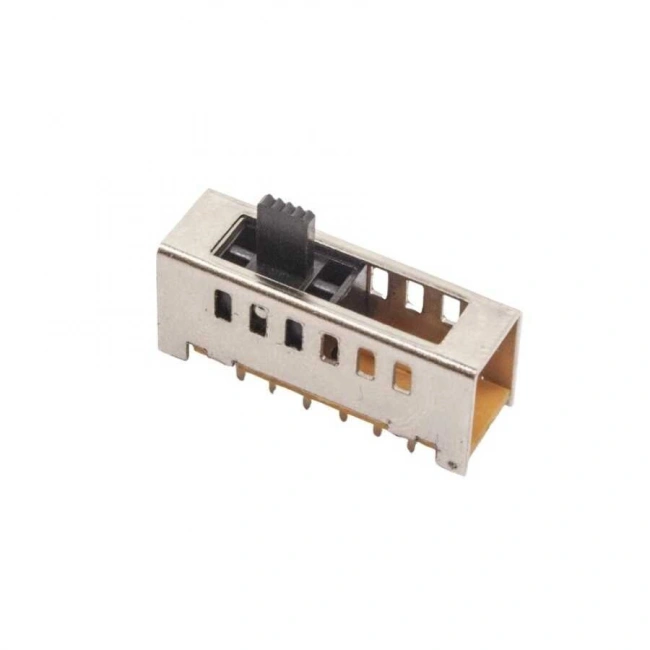 SS16F03G5 6 Konumlu 7-Pin Sürgülü Switch