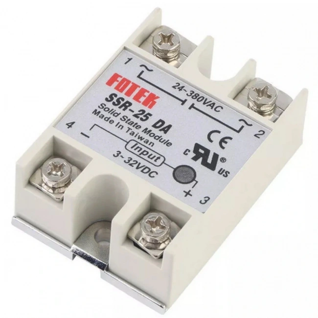 SSR-25DA SSR Solid State Röle 25A (Katı Hal Rölesi)