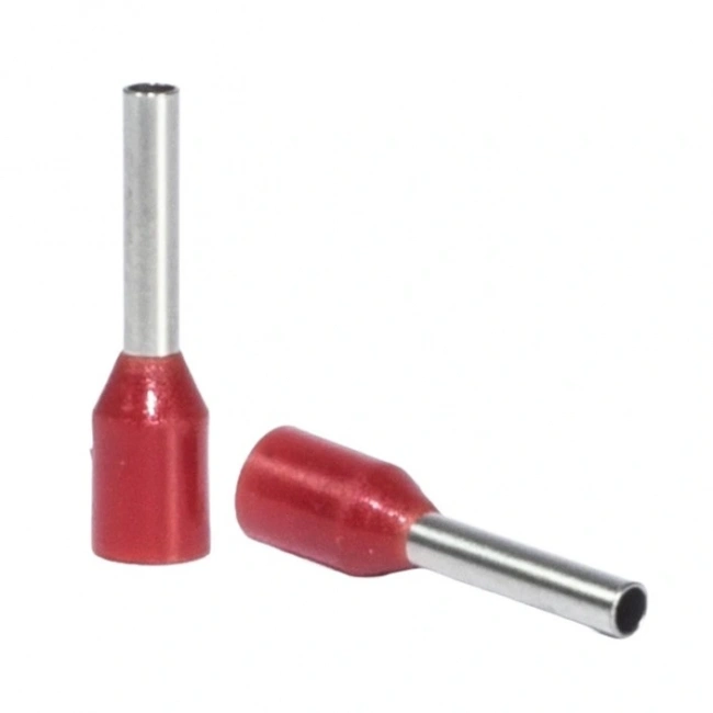 Standart Tek Girişli Kablo Yüksük TRM IY - 1.5 Kırmızı (1000 Adet)