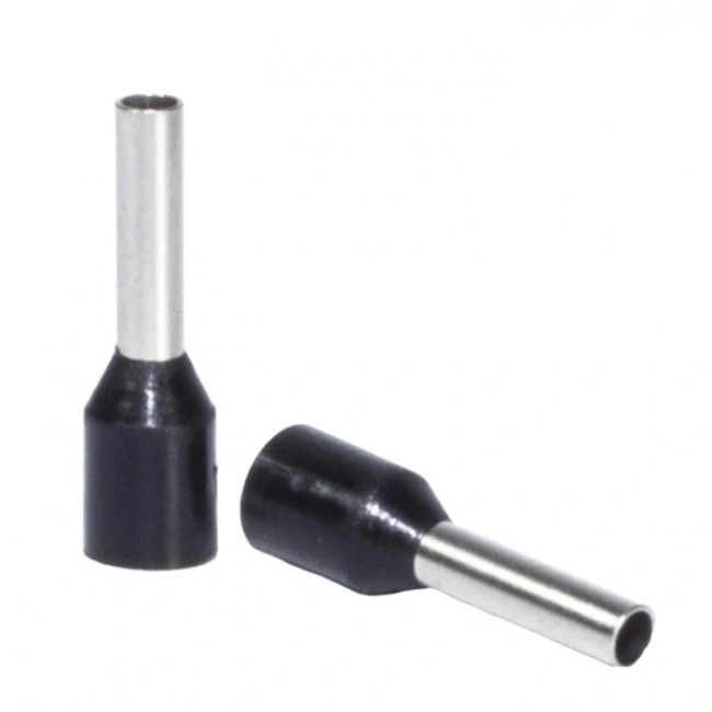 Standart Tek Girişli Kablo Yüksük TRM IY - 1.5 Siyah (1000 Adet)