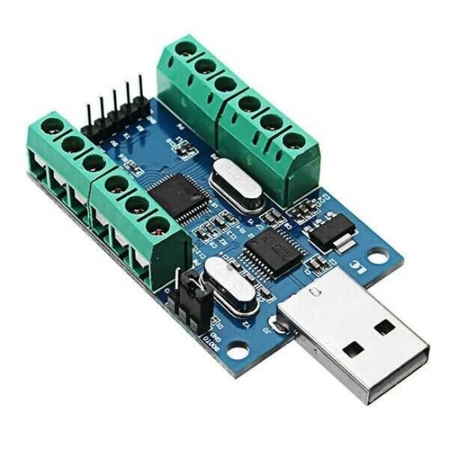 STM32 10 Kanal 12 Bit USB-UART İletişim ADC Modülü