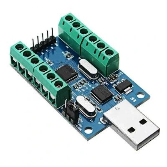 STM32 10 Kanal 12 Bit USB-UART İletişim ADC Modülü