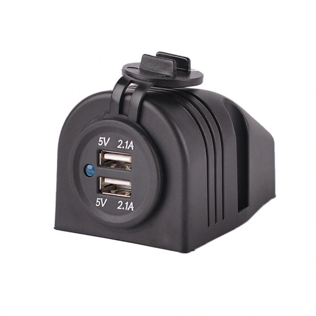 Su Geçirmez USB Şarj Modülü 2x 5V 2.1A