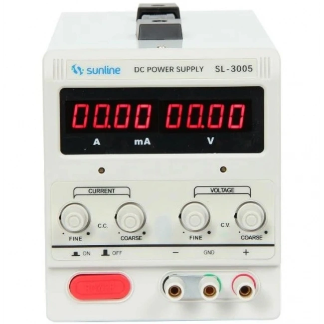 Sunline SL-3005 0–30V 0–5A Ayarlanabilir DC Güç Kaynağı