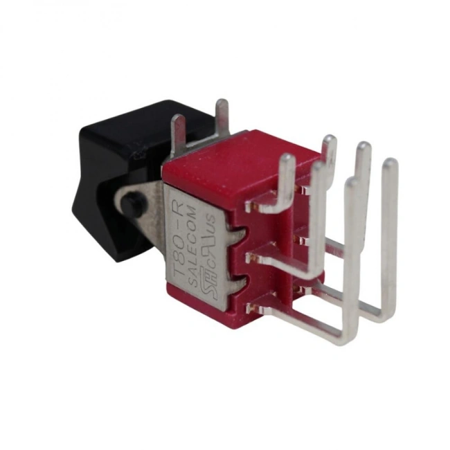 T80-R ON-ON 3-Pin Toggle Switch