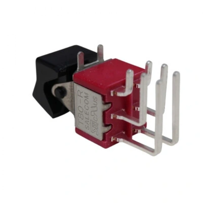 T80-R ON-ON 3-Pin Toggle Switch