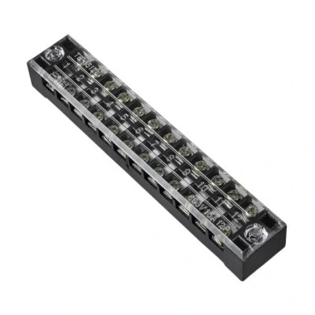 TB-1512 12P Çift Sıra Terminal Blok - 600V 15A