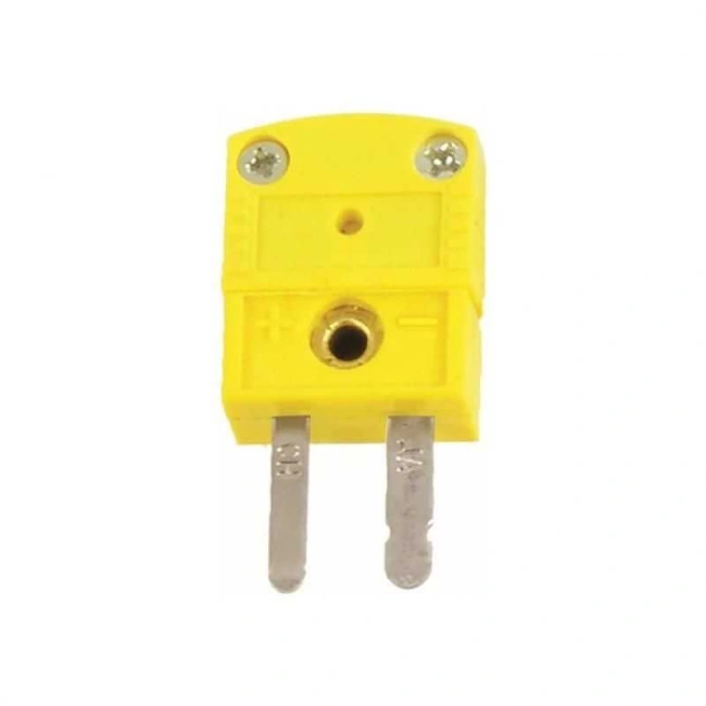 TC2-SR-Erkek - NiCr-Ni Termokupl Fiş Sarı