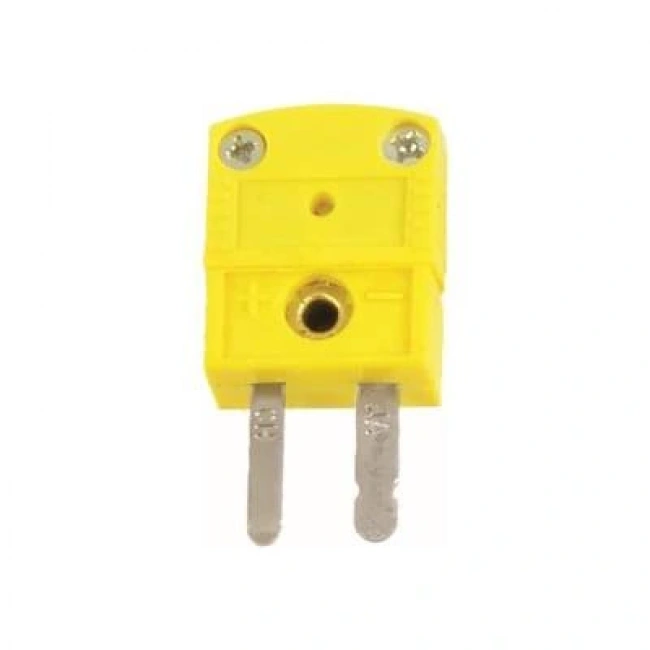 TC2-SR-Erkek - NiCr-Ni Termokupl Fiş Sarı