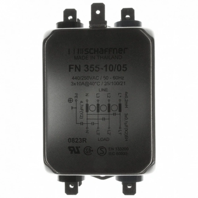 TE Connectivity Schaffner FN355-10-05 Güç Hattı Filtresi