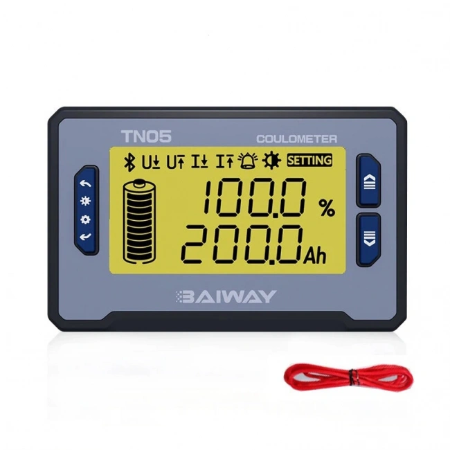 TN05 8-80V 50A Voltmetre Ampermetre - Batarya Kapasite Yöneticisi