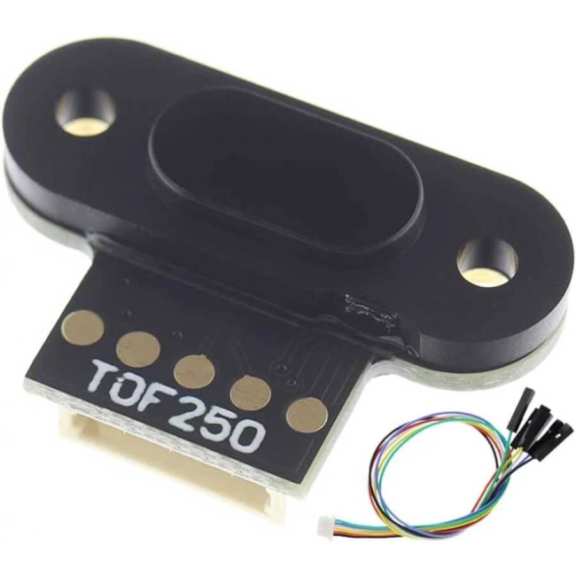 TOF250 UART I2C ToF Uçuş Süresi Lazer Menzil Mesafe Sensörü Modülü