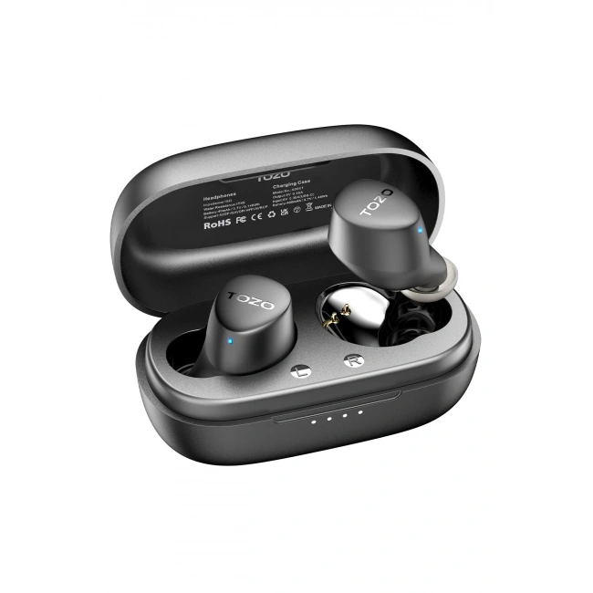 Tozo Agile Dots Ultra Hafif Bluetooth 5.3 Kablosuz TWS Airpods Kulaklık - Siyah