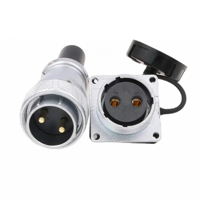 TPWS16 2 Pin 16mm Su Geçirmez Konnektör Takımı