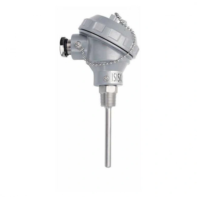 TRPT-231-8-350-1/2 - 350 mm PT-100 Kafalı Tip Termokupl
