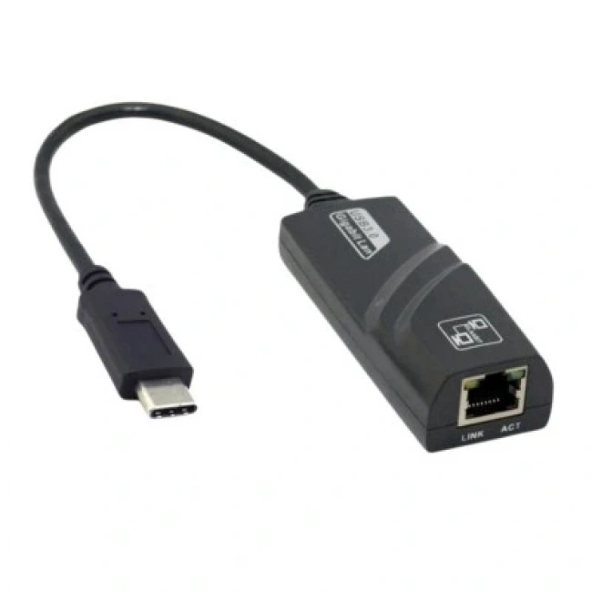 Type-C - Ethernet RJ45 Dönüştürücü 1000 Mbps