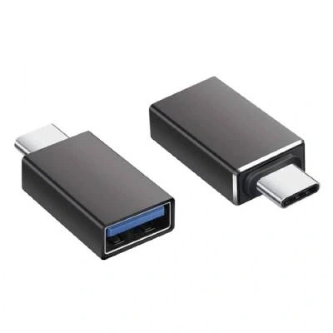 Type-C Otg Dönüştürücü- USB Çevirici - Siyah