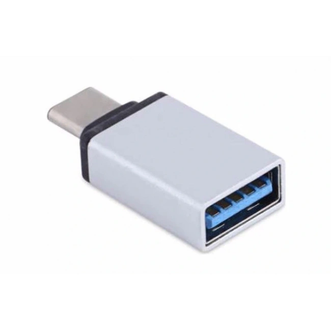 Type-C To USB 3.0 Otg Gri (Silver) Renk Çevirici