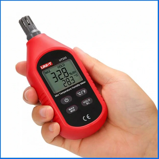 UNI-T UT333 Mini Dijital Isı Nem Ölçer -10/+60° Ölçü Aleti