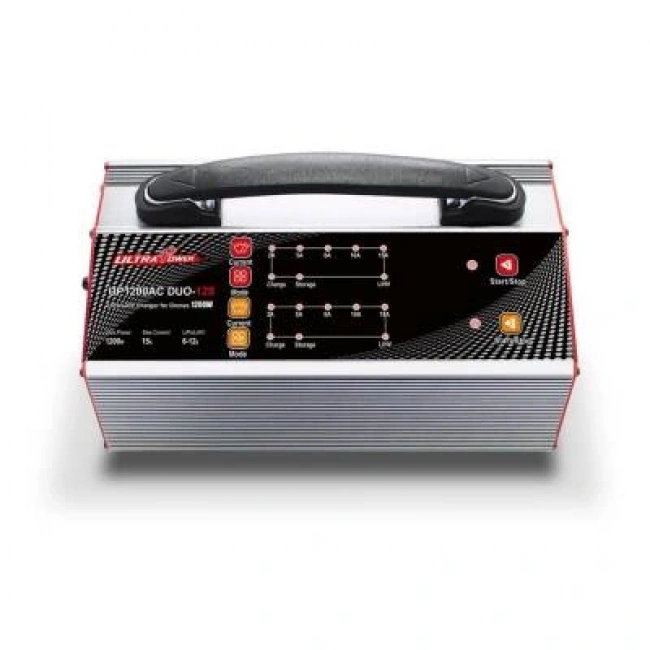 UP1200AC DUO 2X600W 15A 6-12S LiPo LiHv Pil Şarj Cihazı