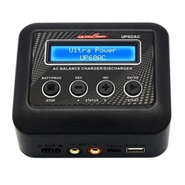 UP60AC 60W 6A 2-4S LiPo LiHv Pil Şarj Cihazı