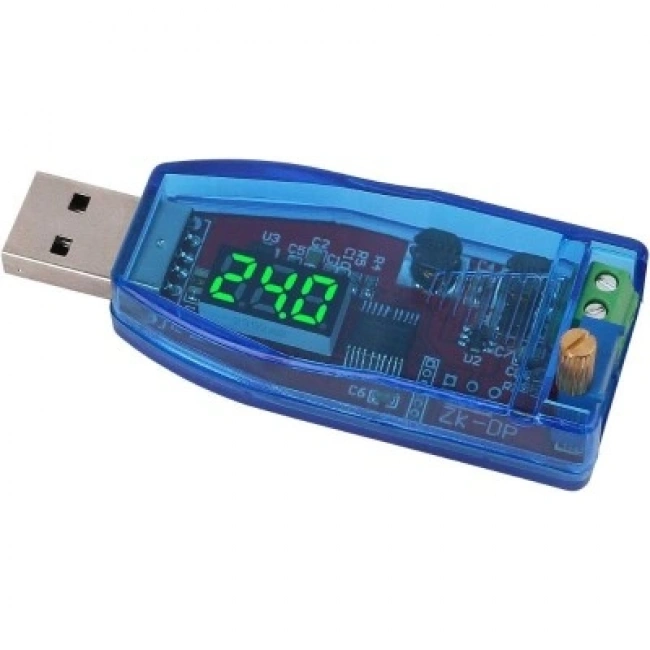 USB 5V / 1V-24V DC-DC USB Voltaj Yükseltici ve Düşürücü Regülatör Modülü
