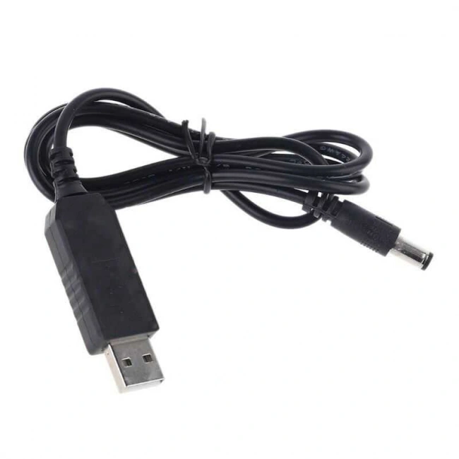 USB 5V - 9V Voltaj Yükseltici Booster 1m
