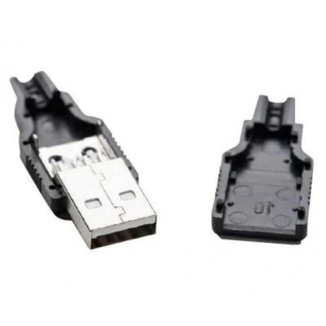 USB A Tipi Kılıflı Soket - Erkek