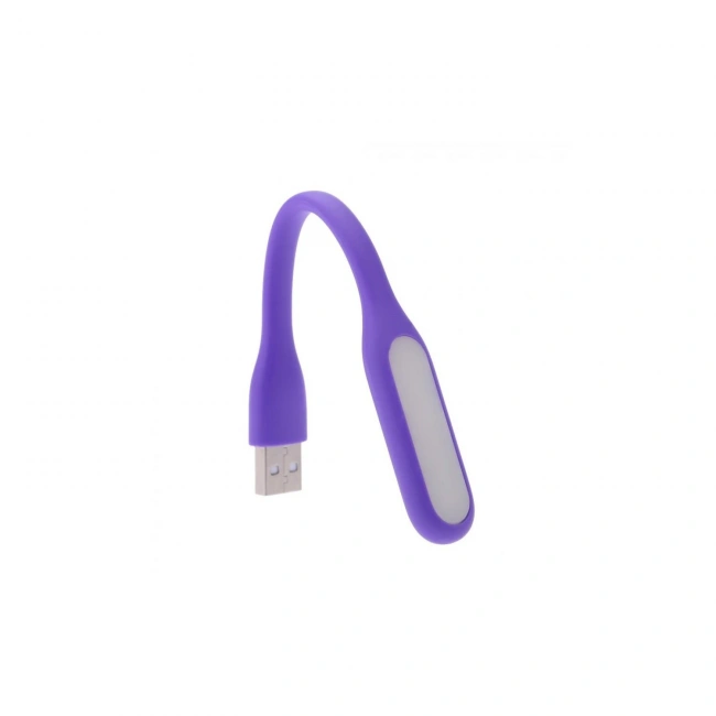 USB Led Işık Esnek Okuma Lambası - Mor