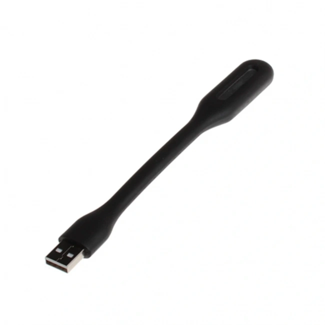 USB Led Işık Esnek Okuma Lambası - Siyah