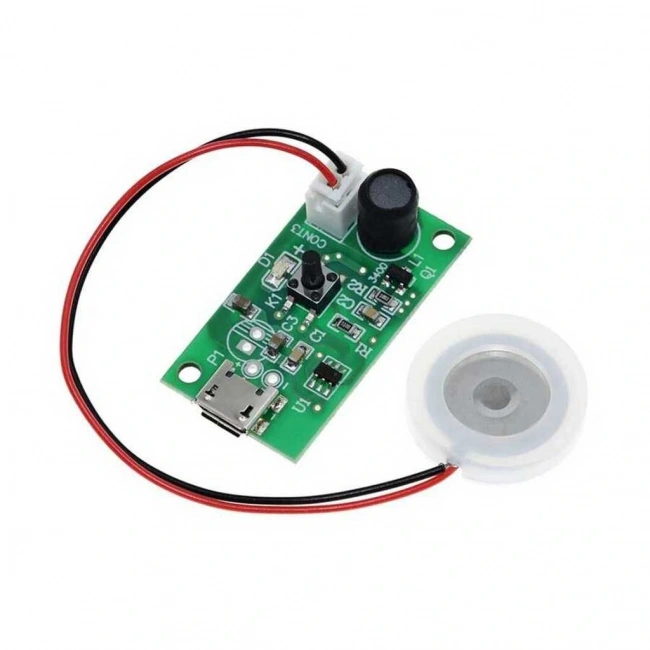 USB Ultrasonik Sis Yapıcı Nem Buhar Yapıcı Modül 5V