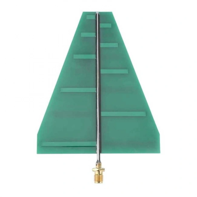 UWB Geniş Bant Log Periyodik Anten 1.35GHz-9.5GHz Modülü