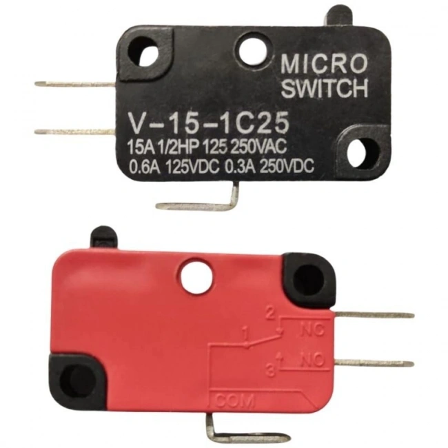 V-15-1C25 Micro Switch 3-Pin