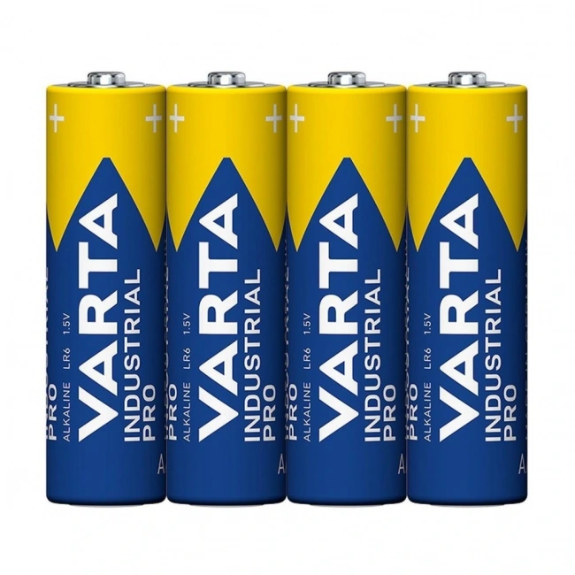 Varta 4006 Industrial Pro Alkalin AA Kalem Pil 4lü Paket