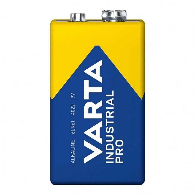 Varta 4022 Industrial 9V Pro Alkalin Pil
