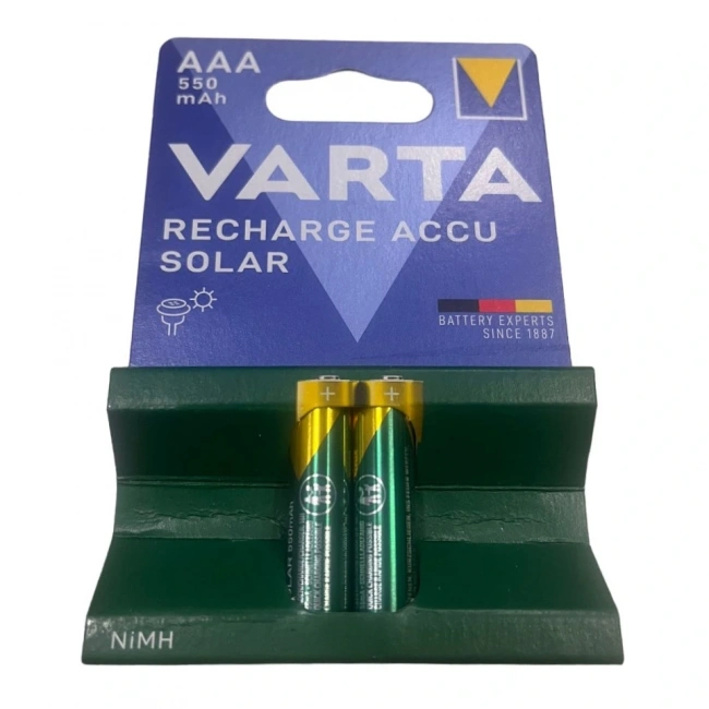 Varta 550mAh AAA Solar İnce Pil 2li Paket