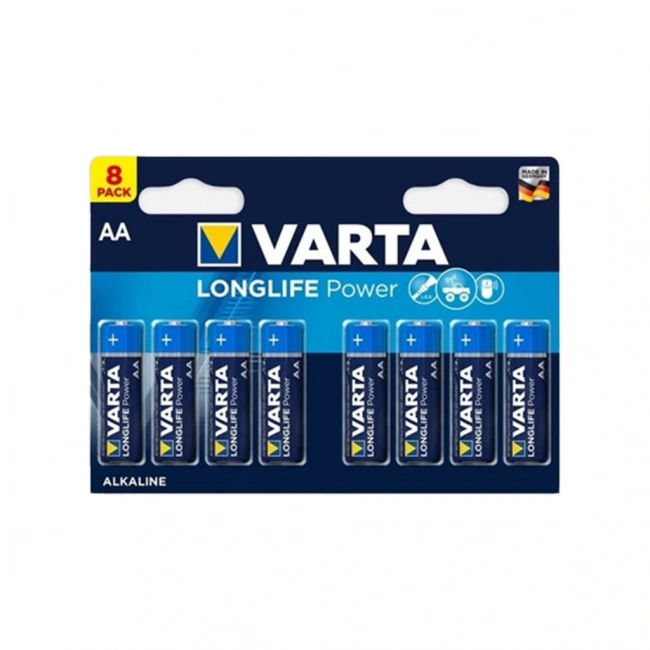 Varta Longlife Power AA 8li Alkaline Pil