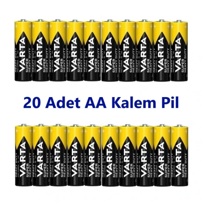 Varta Superlife 2006 AA Kalem Pil 20li