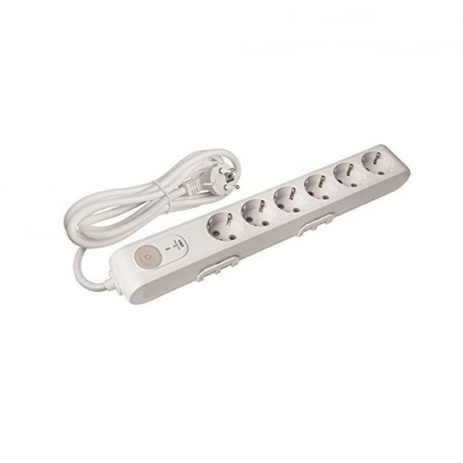 Viko Multi-Let Şok Korumalı Altılı Grup Priz Topraklı Çocuk Korumalı 1.5 Mt