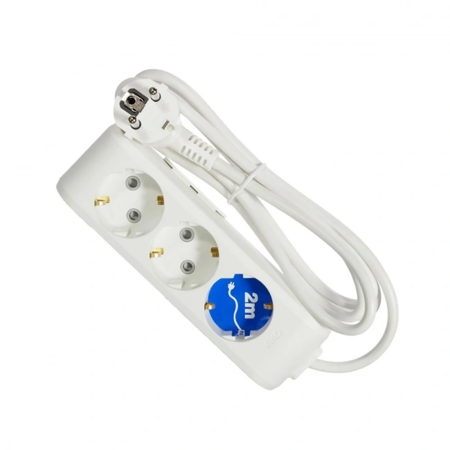 Viko Multi-Let Üçlü Grup Priz Topraklı Kablolu Çocuk Korumalı 2 Mt