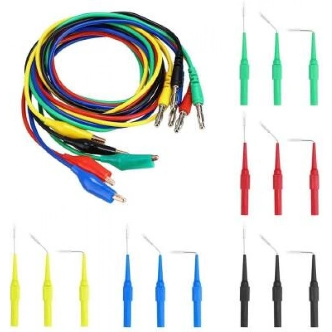 Voltaj Test Prob Seti 20 Parça Back Probe Kit