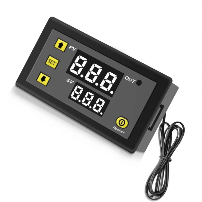 W3230 AC 220V Röle Çıkışlı Termostat Sıcaklık Kontrol Cihazı