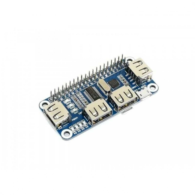Waveshare 4 Port USB HUB HAT for Raspberry Pi