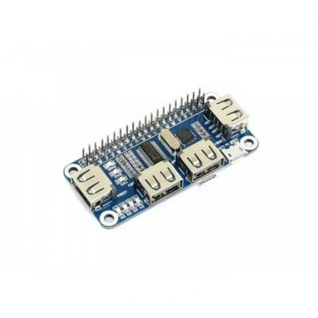 Waveshare 4 Port USB HUB HAT for Raspberry Pi
