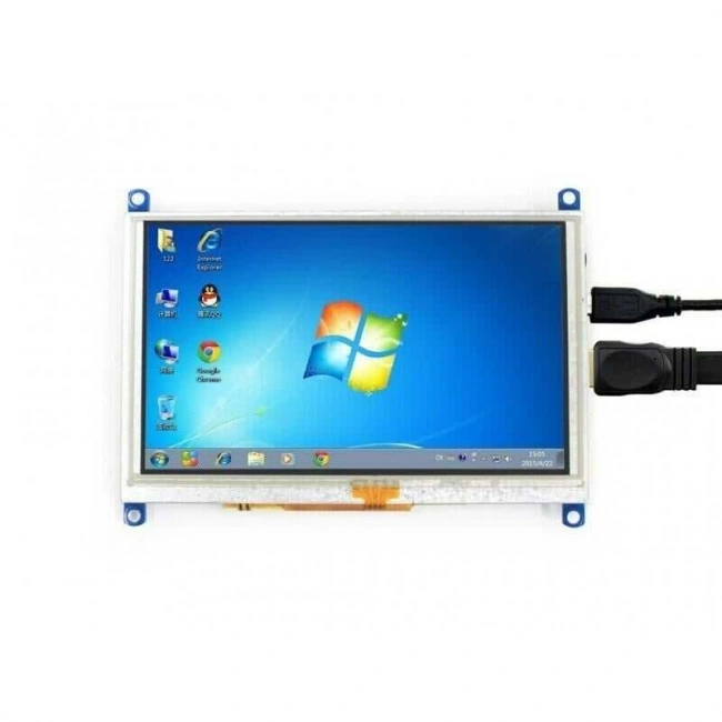 WaveShare 5 Inch (G) 800x480 Dokunmatik HDMI Ekran