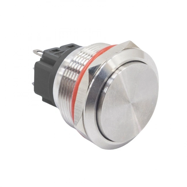 WD25B-G1Z 25mm Çıkık Anahtarlı Metal Buton