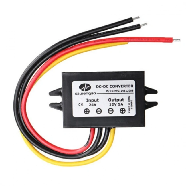 WG-24S1205P DC-DC 24Vden 12V 5A Voltaj Düşürücü Modül