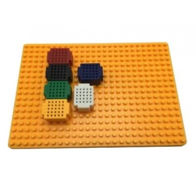 XF-25 Ultra Mini Renkli Blok Yapı Breadboard