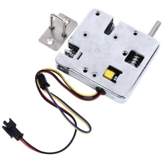 XGS-G60 12V 1A Manyetik Selenoid Kilit - İtme Yaylı